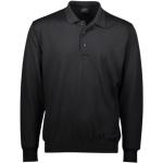 Czarne Koszulki polo męskie w stylu biznesowym marki PAUL & SHARK w rozmiarze XL 