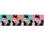1art1 38953 Audrey Hepburn - Collage, pop Art plak