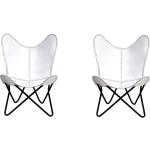 Białe Krzesła stylowe rozkładane w nowoczesnym stylu 