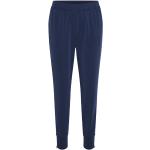 Niebieskie Spodnie dresowe długie damskie marki My Essential Wardrobe w rozmiarze XL 