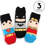 (3 pary) Skarpety z kreskówek dla chłopców Chłopcy Moda dla dzieci Superman Batman OF57
