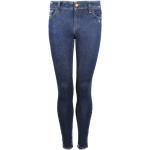 Niebieskie Jeansy rurki damskie Skinny fit dżinsowe marki Diesel 