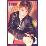 3D Justin Bieber przypinany plakat z dodatkowym ak