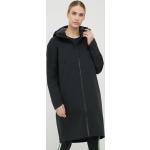 4F kurtka outdoorowa kolor czarny przejściowa oversize