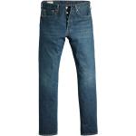 Niebieskie Jeansy rurki męskie dżinsowe o szerokości 38 o długości 32 marki LEVI´S 501 