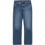 Niebieskie Proste jeansy męskie dżinsowe marki LEVI´S 501 