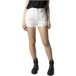 Białe Szorty jeansowe damskie na lato marki LEVI´S 501 