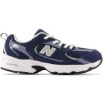 Niebieskie Sneakersy sznurowane dla dzieci marki New Balance w rozmiarze 35 