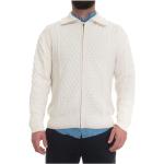 Białe Swetry męskie eleganckie marki Gant w rozmiarze XL 