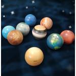 Brązowe Piłki dla dzieci o tematyce astronautów i przestrzeni kosmicznej 