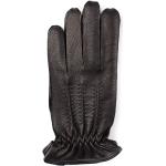 Czarne Rękawiczki męskie eleganckie marki ORCIaNI w rozmiarze 9 