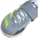 Niebieskie Wysokie buty damskie sportowe marki adidas Adizero w rozmiarze 50,5 - Zrównoważony rozwój 