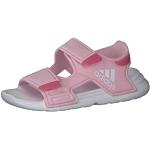 Różowe Sandały dla dzieci na lato marki adidas w rozmiarze 34 