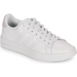 Białe Niskie sneakersy damskie marki adidas Advantage w rozmiarze 36 - wysokość obcasa do 3cm 