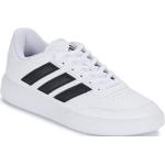 Białe Niskie sneakersy damskie marki adidas w rozmiarze 49,5 - wysokość obcasa do 3cm 