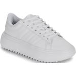 Białe Niskie sneakersy damskie marki adidas Court w rozmiarze 41,5 - wysokość obcasa do 3cm 