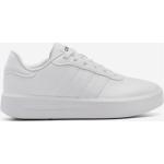Białe Półbuty skórzane damskie sportowe marki adidas Court w rozmiarze 40,5 