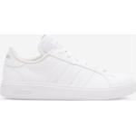Białe Sneakersy w paski sportowe marki adidas Court w rozmiarze 36,5 - Zrównoważony rozwój 