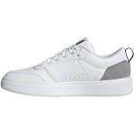 Białe Sneakersy sznurowane męskie z zamszu marki adidas w rozmiarze 46,5 