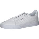 Białe Buty sportowe męskie w paski sportowe marki adidas Daily w rozmiarze 40 
