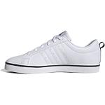 Białe Sneakersy sznurowane męskie z nubuku marki adidas Core w rozmiarze 49,5 
