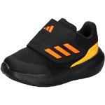 Pomarańczowe Sneakersy sznurowane dla chłopców sportowe marki adidas Runfalcon w rozmiarze 25 
