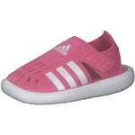 Różowe Sandały sportowe dla dzieci sportowe marki adidas w rozmiarze 33 