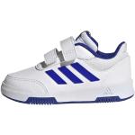 Niebieskie Sneakersy na rzepy dla dzieci ze skóry syntetycznej marki adidas Tensaur w rozmiarze 27 