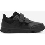Czarne Buty na rzepy dla dzieci Rzepy sportowe syntetyczne marki adidas Tensaur w rozmiarze 35 