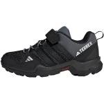 Czarne Buty na rzepy dla dzieci Rzepy sportowe chromowane marki adidas Terrex AX2R w rozmiarze 37,5 - wysokość obcasa do 3cm 