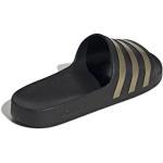Czarne Sandały sportowe damskie sportowe na lato marki adidas Adilette w rozmiarze 48,5 