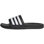 Czarne Sandały sportowe damskie amortyzujące sportowe na lato marki adidas Adilette w rozmiarze 44,5 