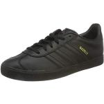 Czarne Buty sportowe dla dzieci w paski marki adidas Gazelle w rozmiarze 38 