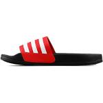 Czarne Sandały kąpielowe dla dzieci syntetyczne na lato marki adidas Adilette w rozmiarze 37 