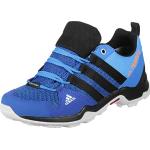 Niebieskie Buty trekkingowe wysokie dla dzieci sportowe marki adidas Terrex w rozmiarze 31,5 