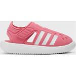 Różowe Sandały sportowe dla dziewczynek Rzepy sportowe na lato marki adidas w rozmiarze 34 