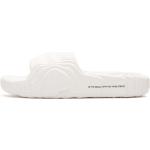 Białe Sandały męskie na lato marki adidas Adilette w rozmiarze 43,5 