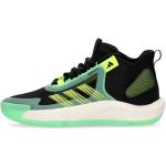Zielone Buty do koszykówki męskie marki adidas Adizero w rozmiarze 45,5 