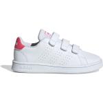 Białe Sneakersy dla dzieci marki adidas Advantage w rozmiarze 35 