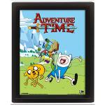 Adventure Time Goodies 10 x 8 oprawiony plakat 3D,