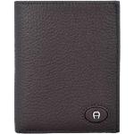 AIGNER Northern Light Leather Wallet 9,5 cm ebony new