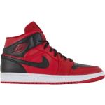 Czerwone Buty do koszykówki marki Nike Air Jordan 1 w rozmiarze 45,5 