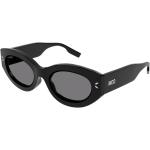 Alexander McQueen, Mq0324S Sunglasses Czarny, female,