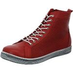 Andrea Conti 0027940 wysokie buty typu sneaker, czerwony - Czerwony chili 583-38 EU