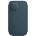 Apple Leather Sleeve MagSafe do iPhone 12/12 Pro Bałtycki błękit