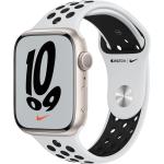 Czarne Smartwatche z GPS do biegania z wyświetlaczem OLED z opaską marki Apple Watch 