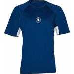 Niebieskie Koszule sportowe męskie sportowe marki Aqua Lung w rozmiarze L 