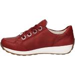 Czerwone Wysokie sneakersy damskie marki Ara Osaka w rozmiarze 36,5 