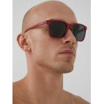 Armani Exchange Okulary przeciwsłoneczne 0AX4112S męskie kolor czerwony