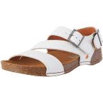 Białe Sandały skórzane damskie na lato marki Art w rozmiarze 36 